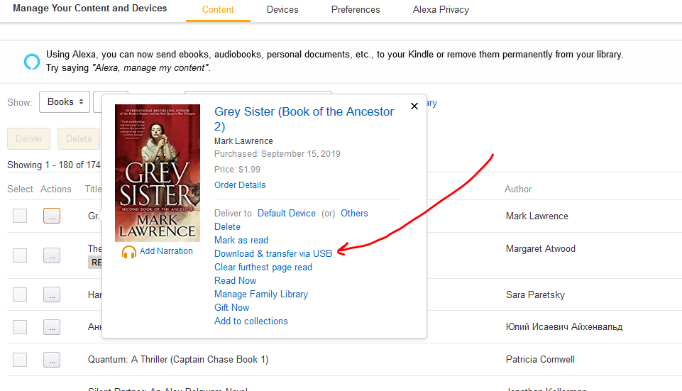 Kindle Keyboard is not syncing ebooks when i check my devices & content...I see that the books