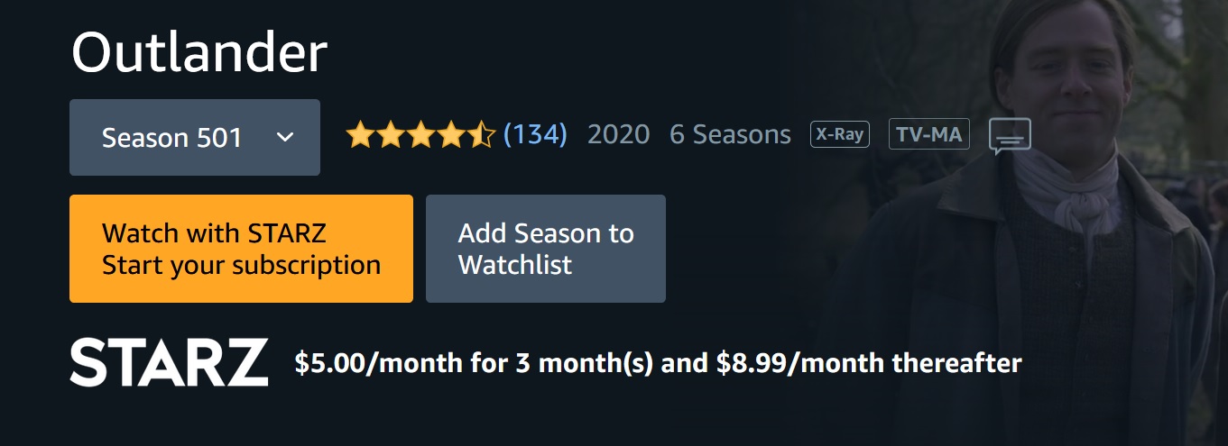 Starz free trial on amazon prime deals