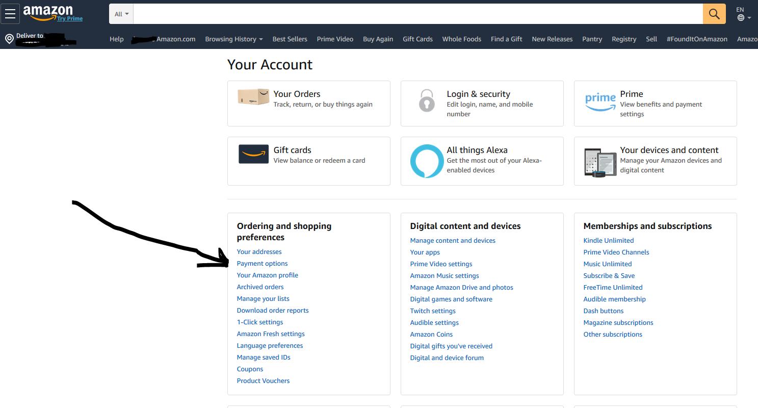 I am unable to order new books on my kindle. They said it is a problem