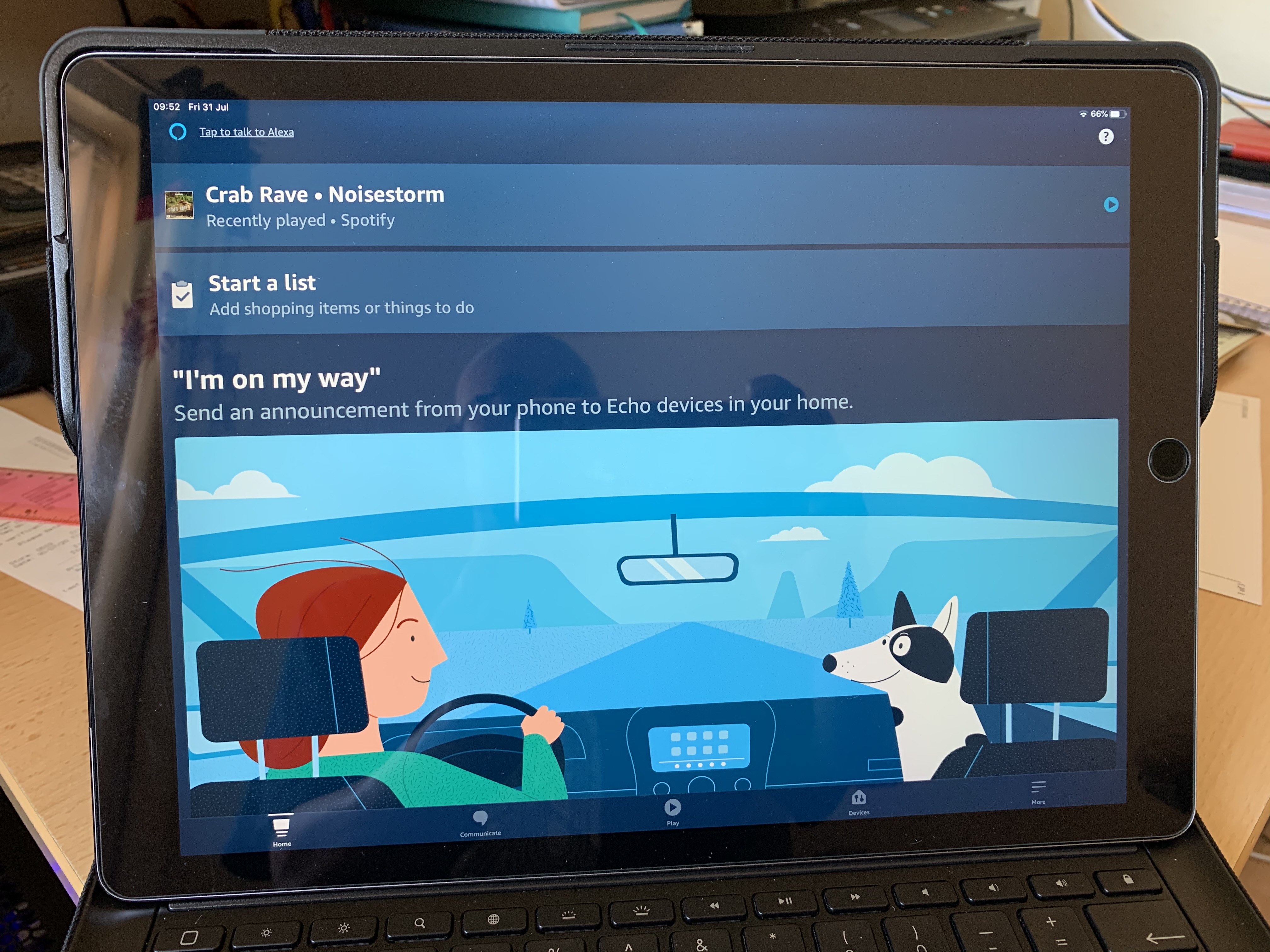 Can i use alexa on sales my ipad