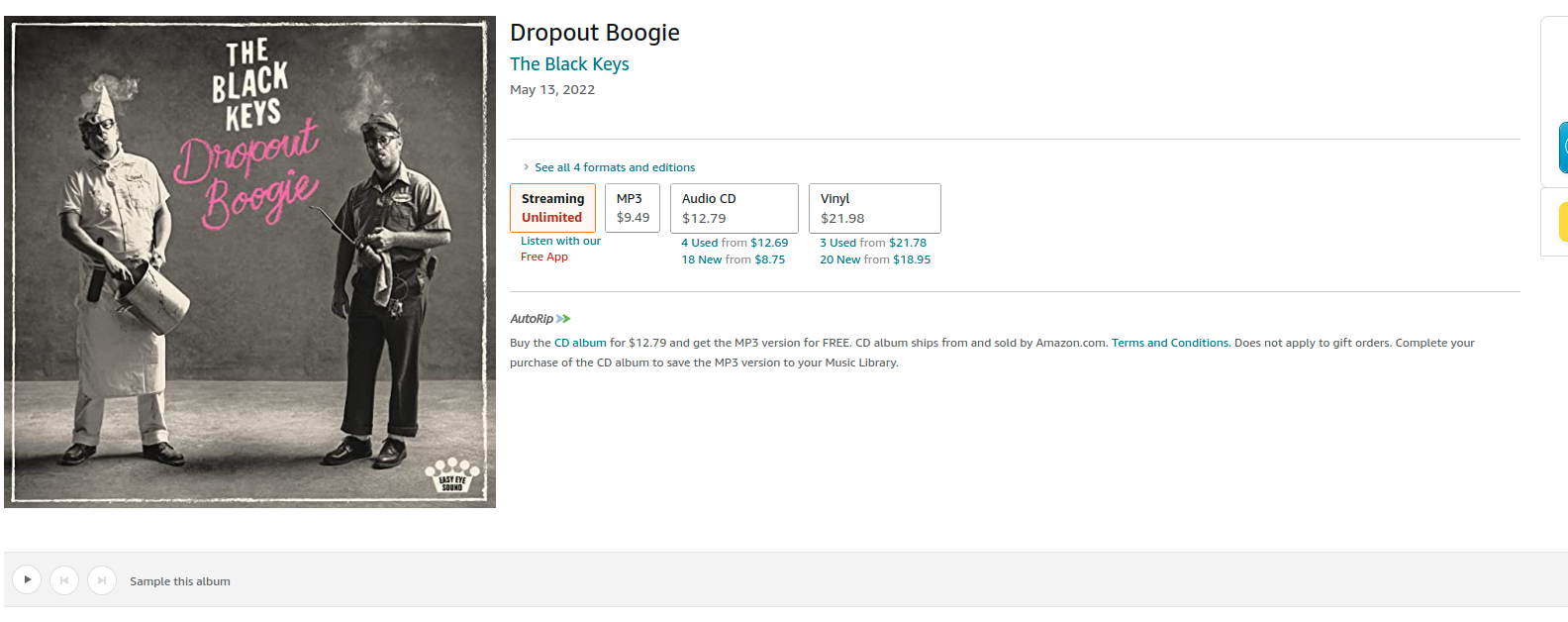 why did Amazon take away song previews on the desktop site and push to