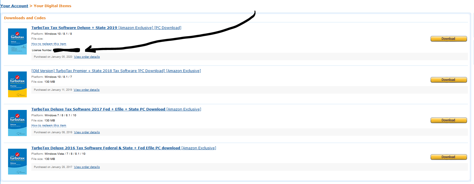 download turbotax 2021 with license code