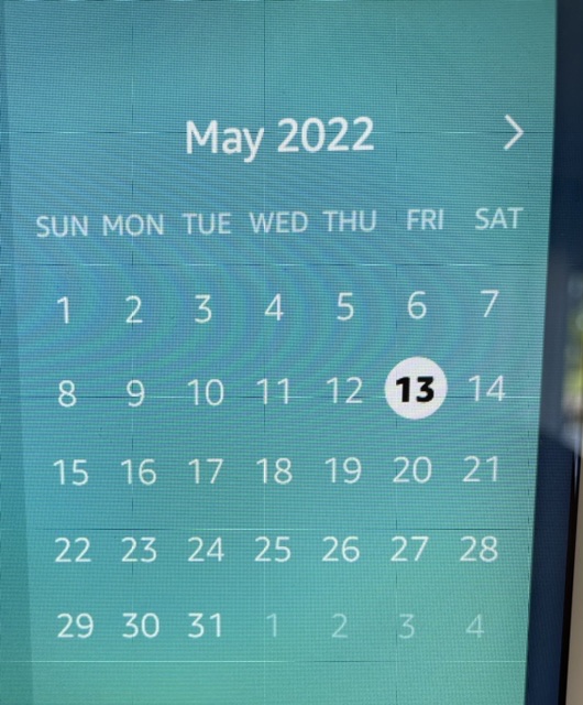 Mark days with activities in calendar widget month view