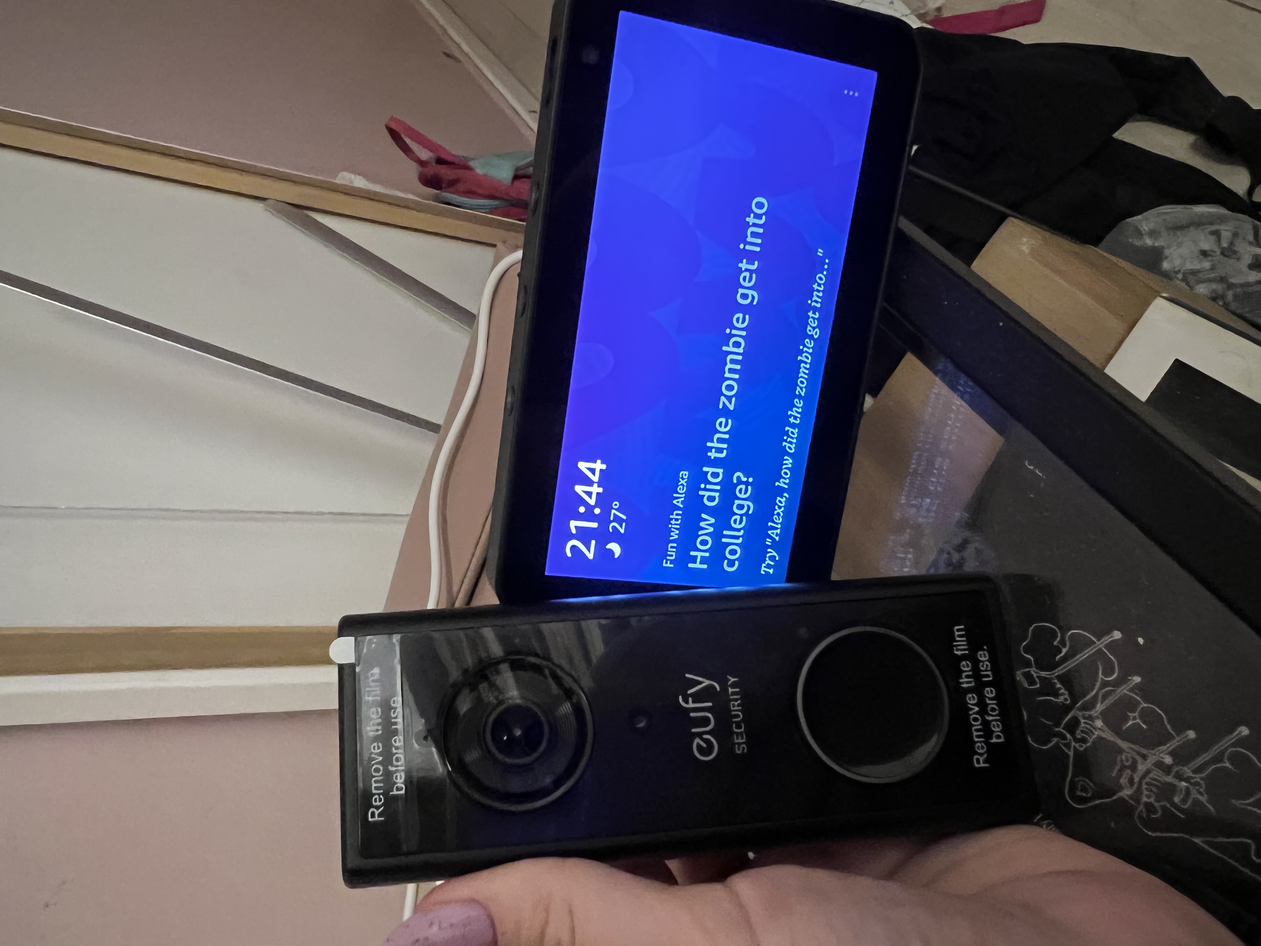 eufy doorbell and alexa
