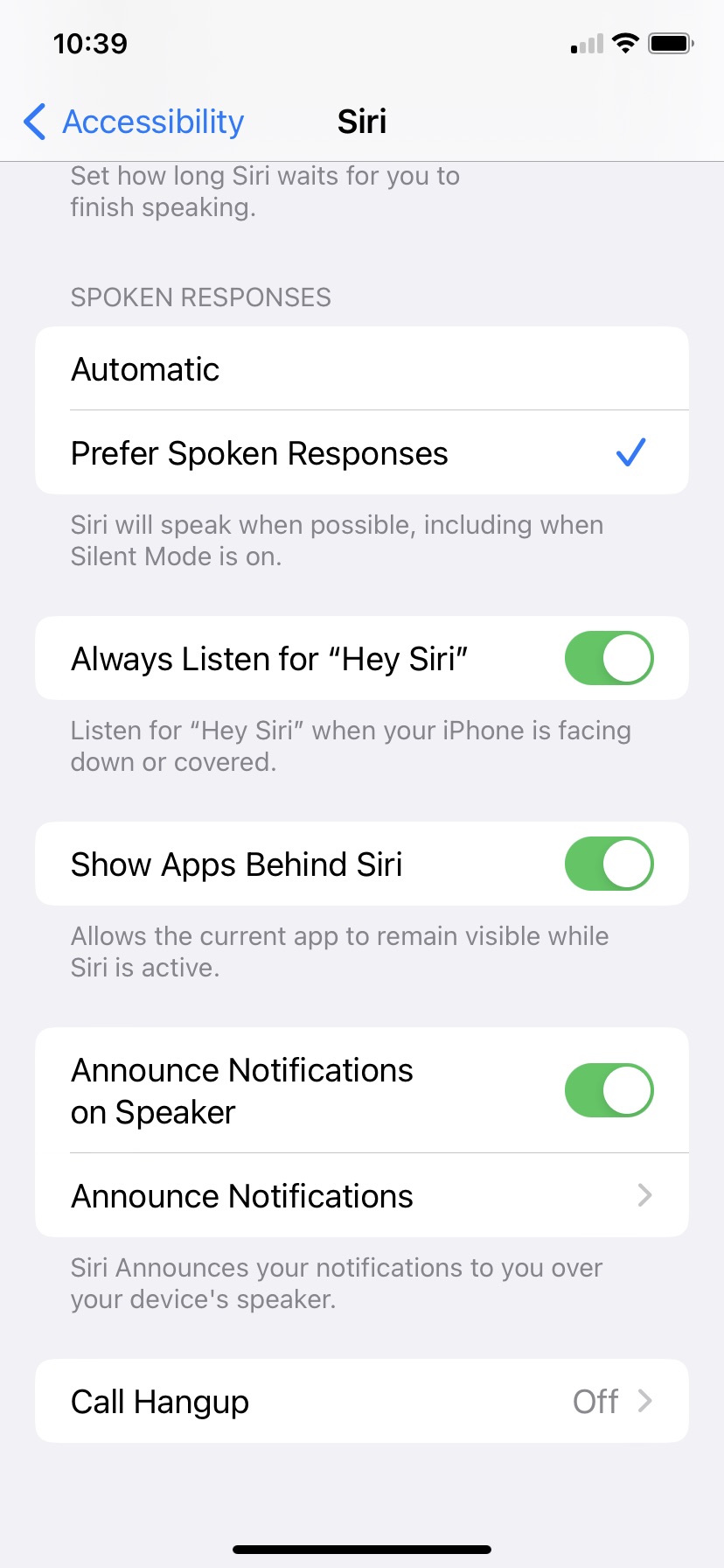How can I hear Alexa reminders/notifications on my iPhone 11?
