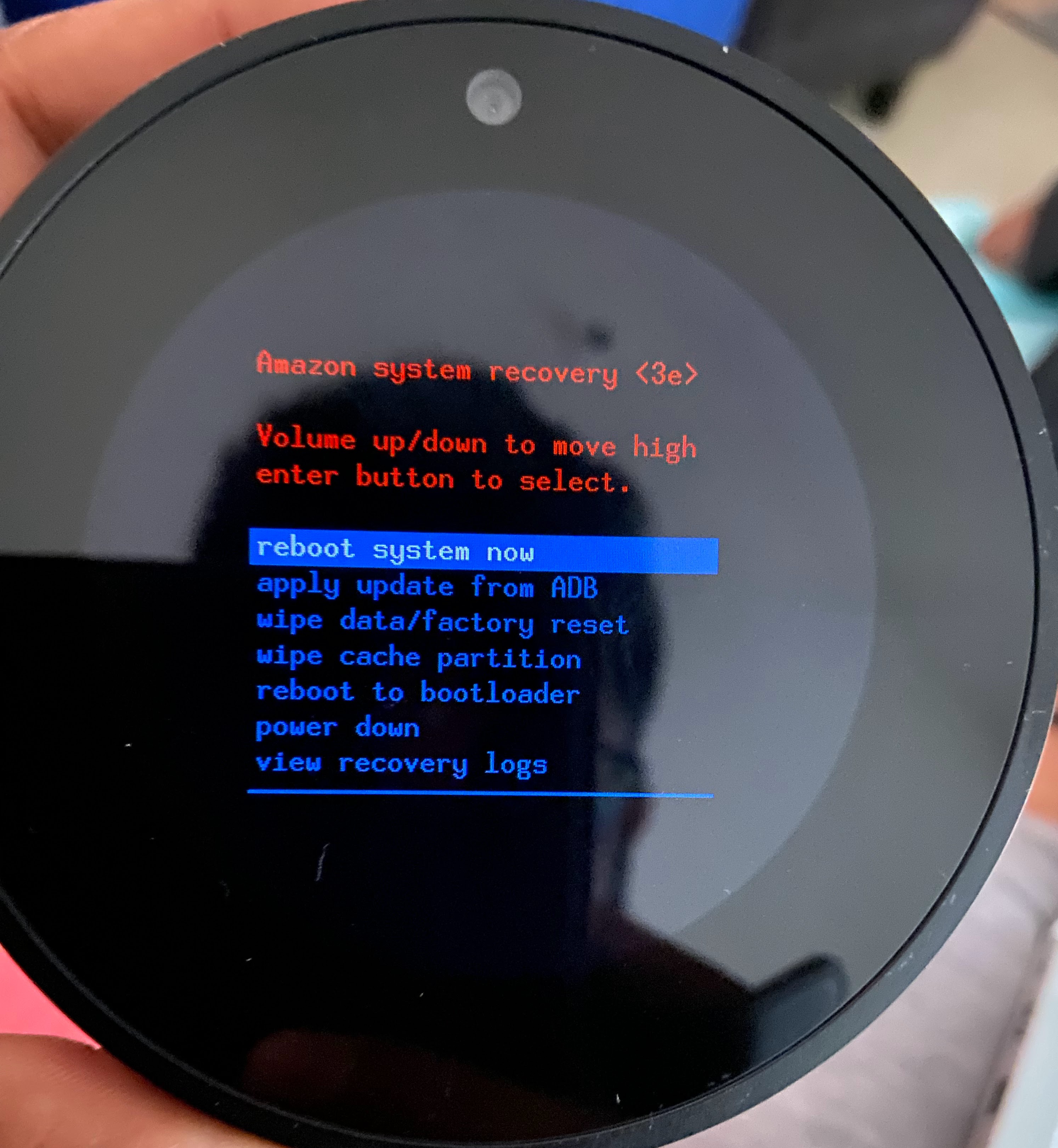 Reboot store amazon echo