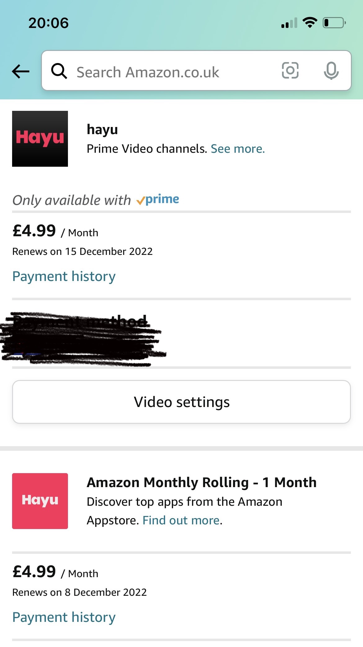 Hayu prime subscription deals