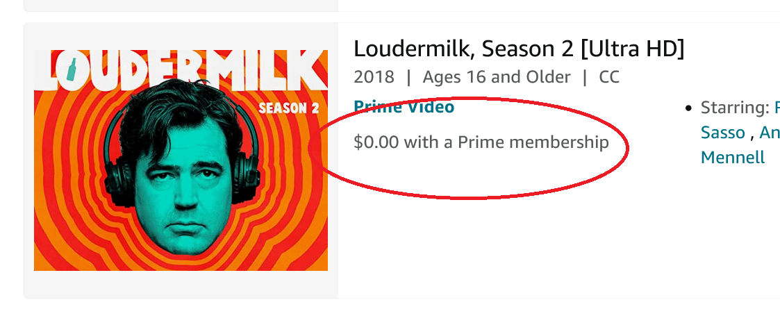 Loudermilk season 2 amazon prime store
