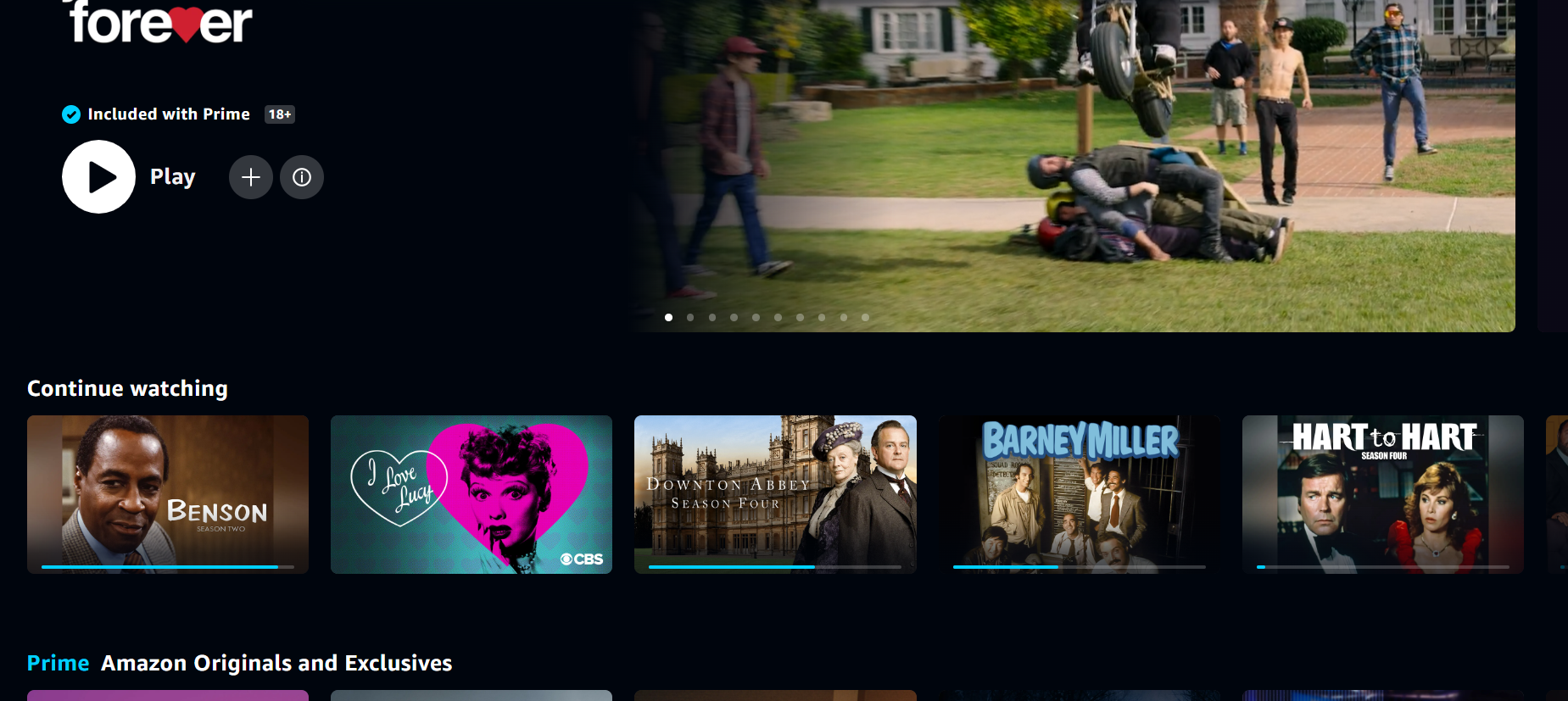 How to remove TV series from Continue watching
