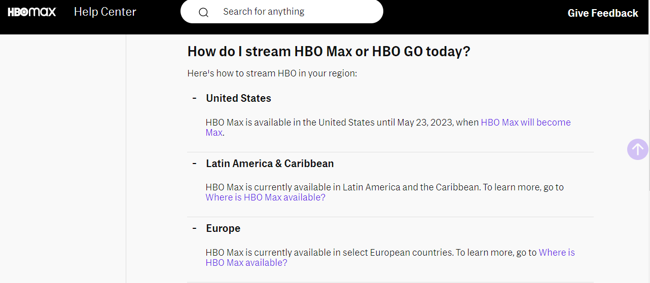 Max is not working. Bring back HBO Max!