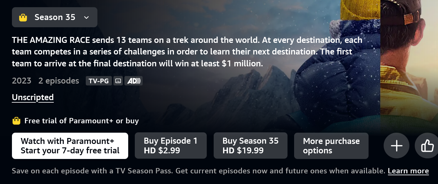 When are new TV show episodes available?