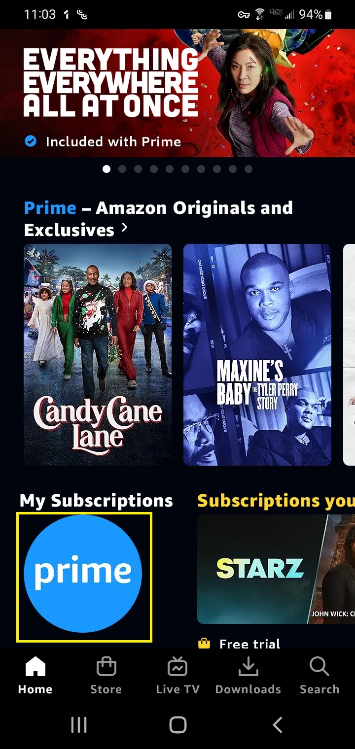 How can I view ONLY prepurchased content?