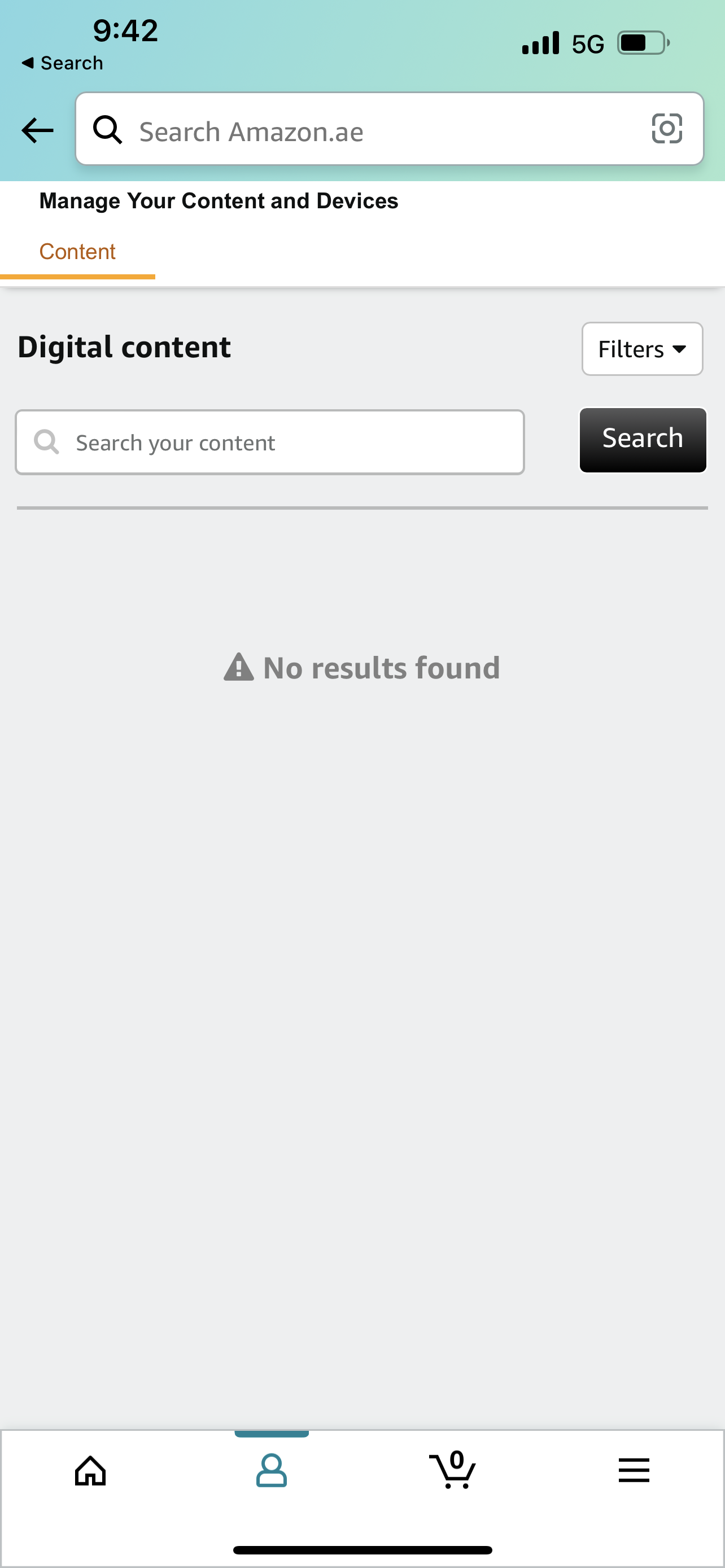 Why don t i see preferences under manage your content and devices 