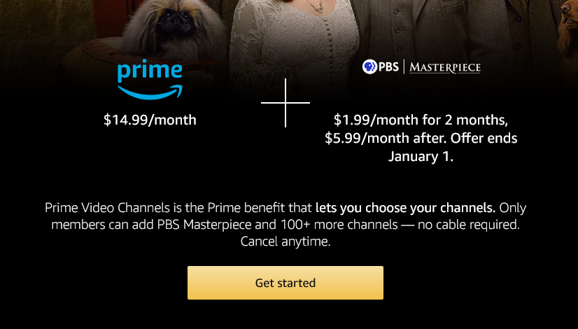 How to subscribe to pbs masterpiece on amazon prime sale