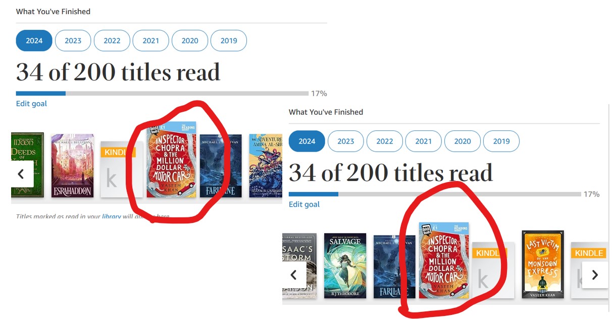 Reading insight- books read