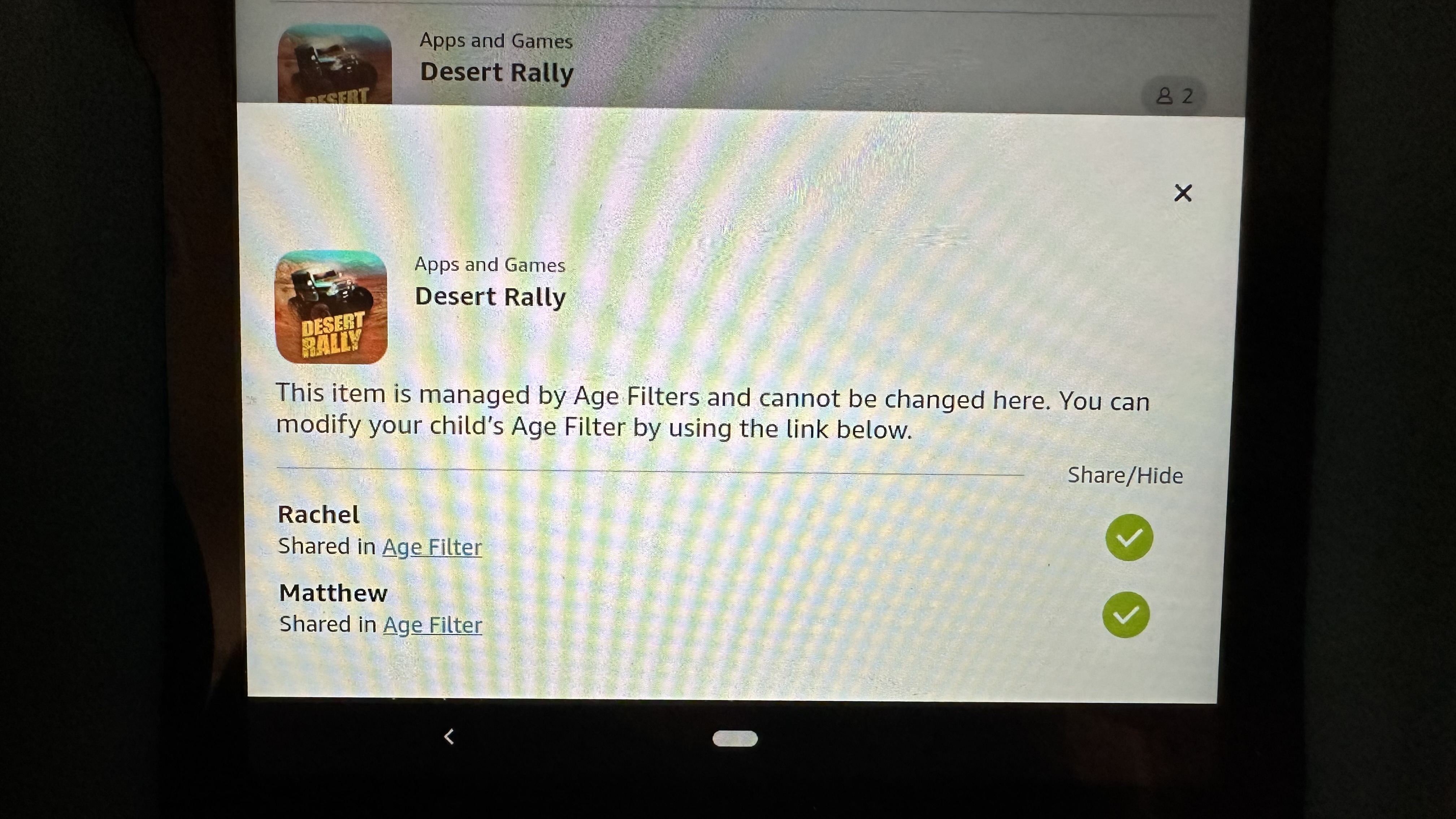 Removing unwanted content Amazon Kids+