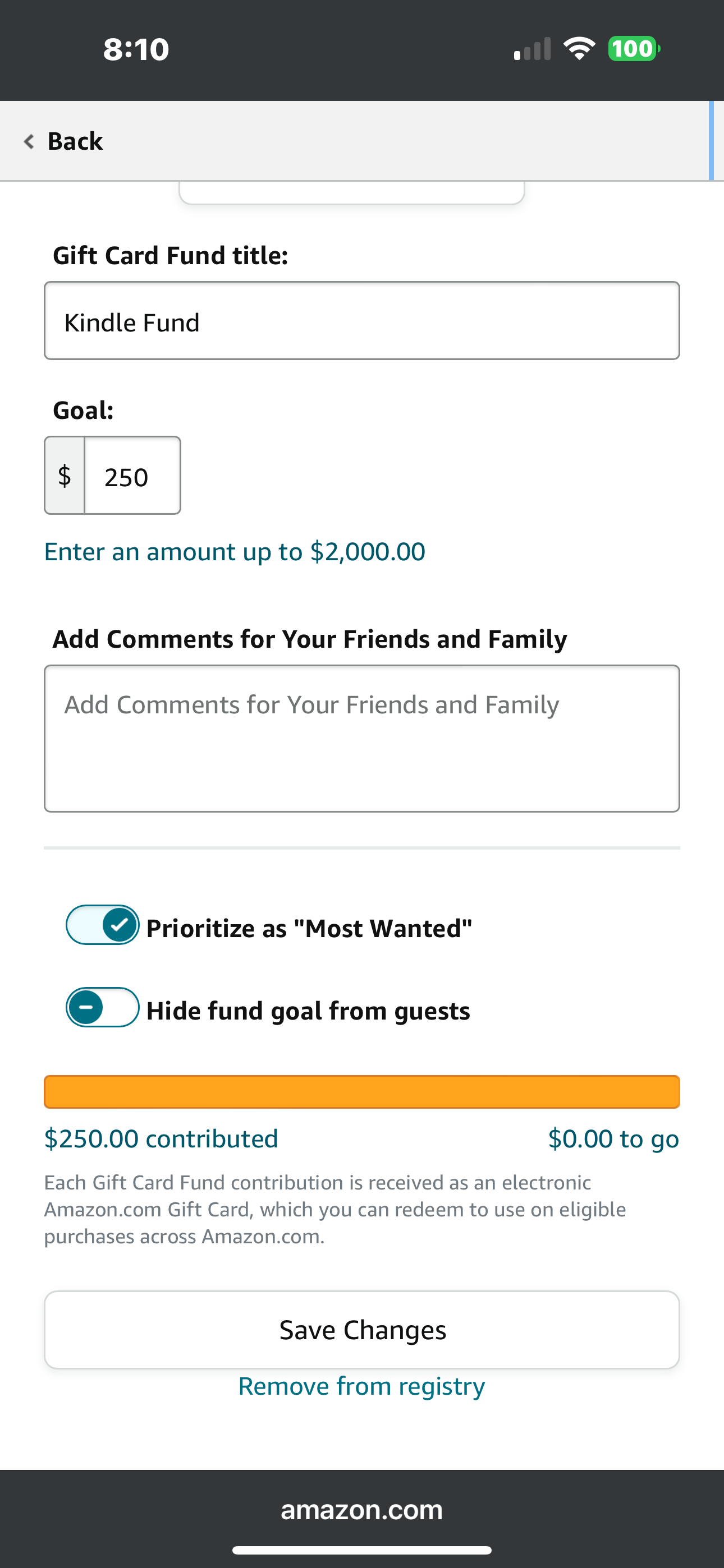 How Do You Find A Gift Registry On Amazon Wish QR Code Gift