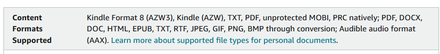 How will the Colorsoft handle CBR and CBZ files?