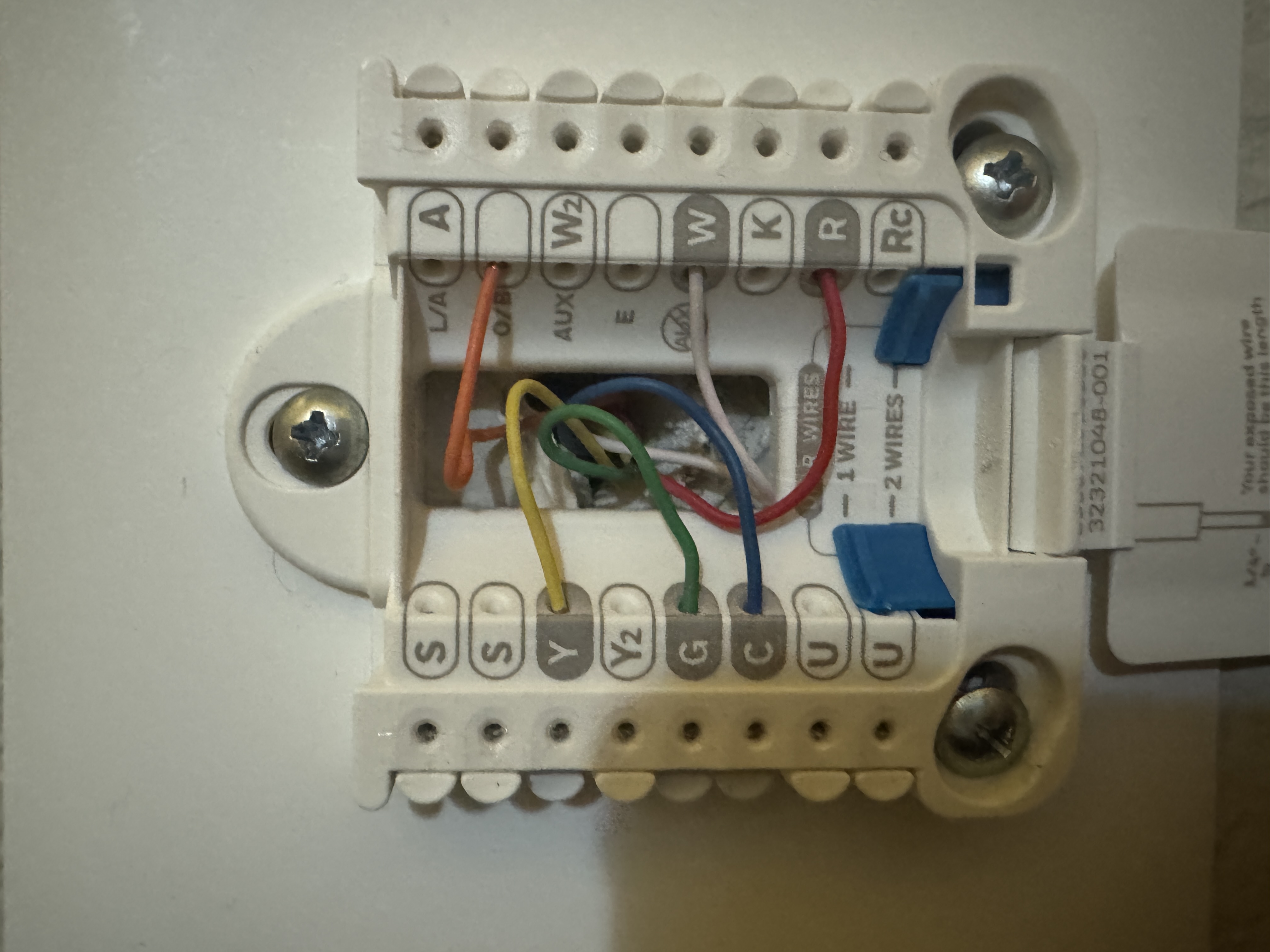 Honeywell Thermostat Wire Colors