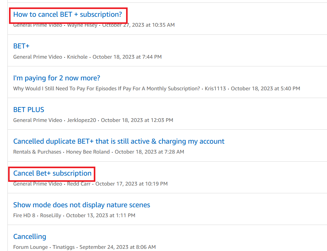 Cancel bet subscription amazon deals