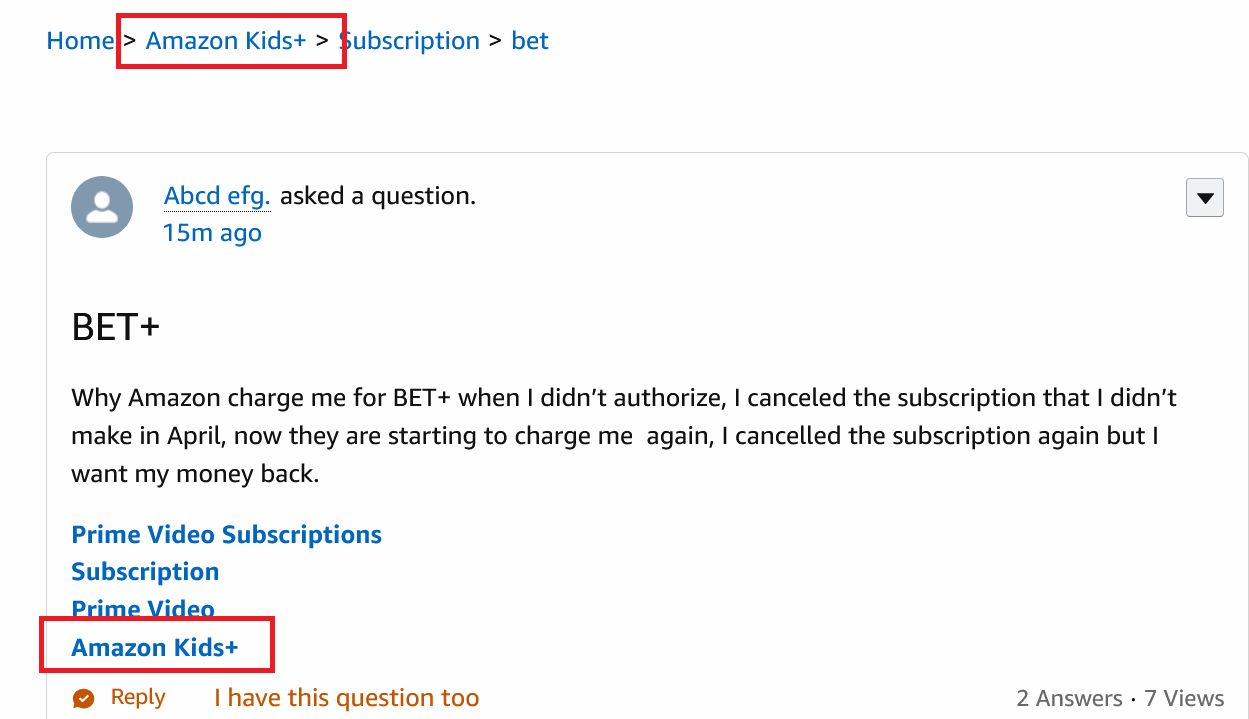 Bet subscription amazon deals
