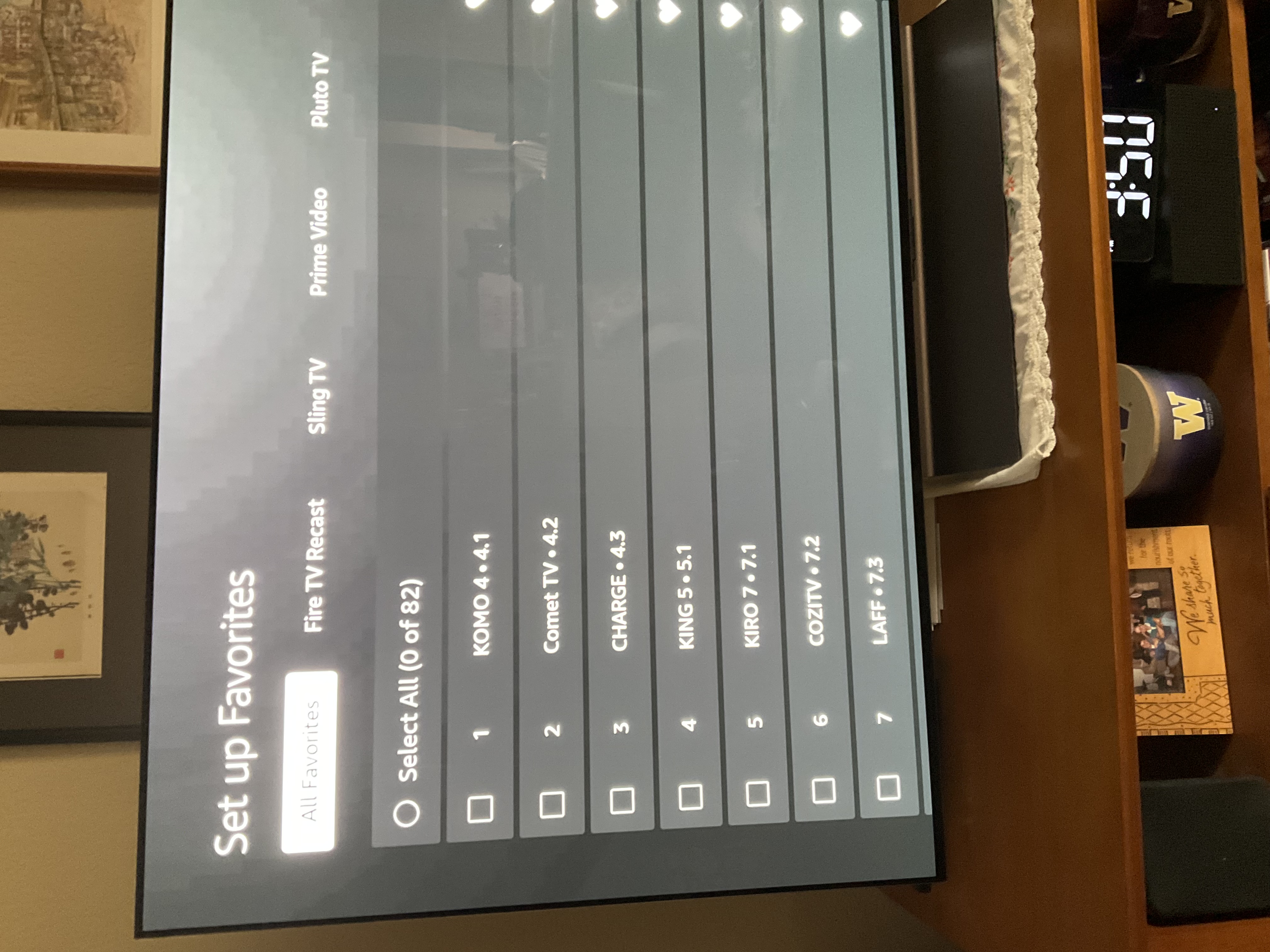 Channel sorting in live guide not saving
