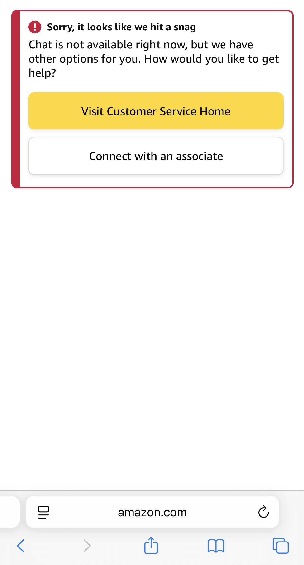 Unable to Sign In to My Amazon Account on Fire TV