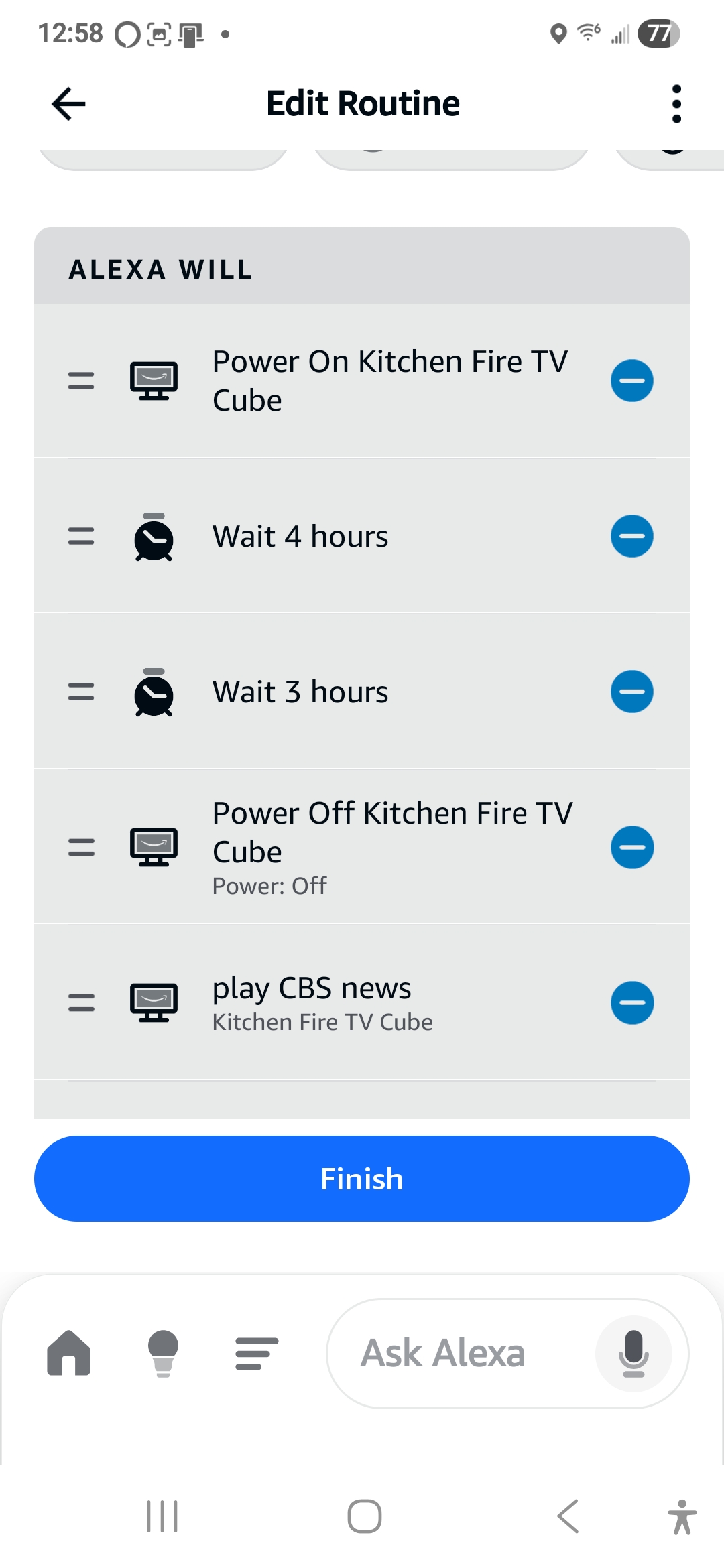 how to create a routine