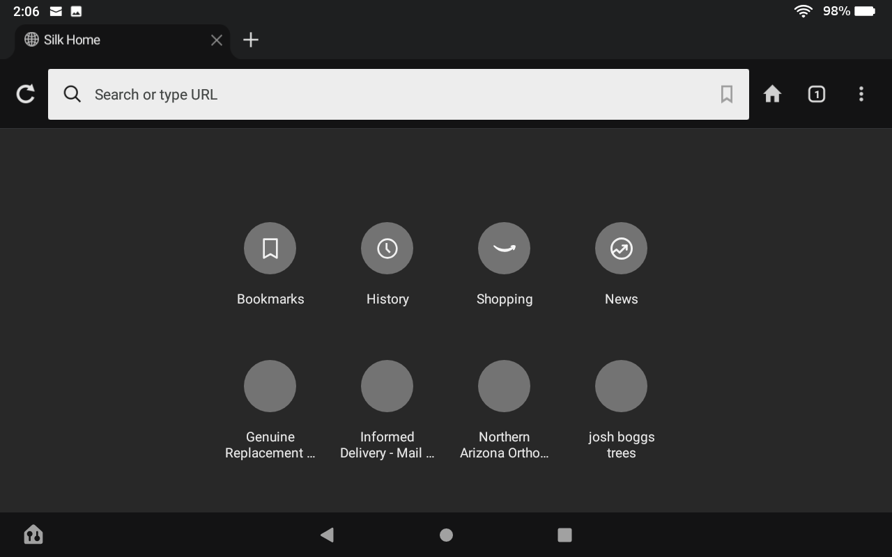 The icon display has changed color and is greyed in tone