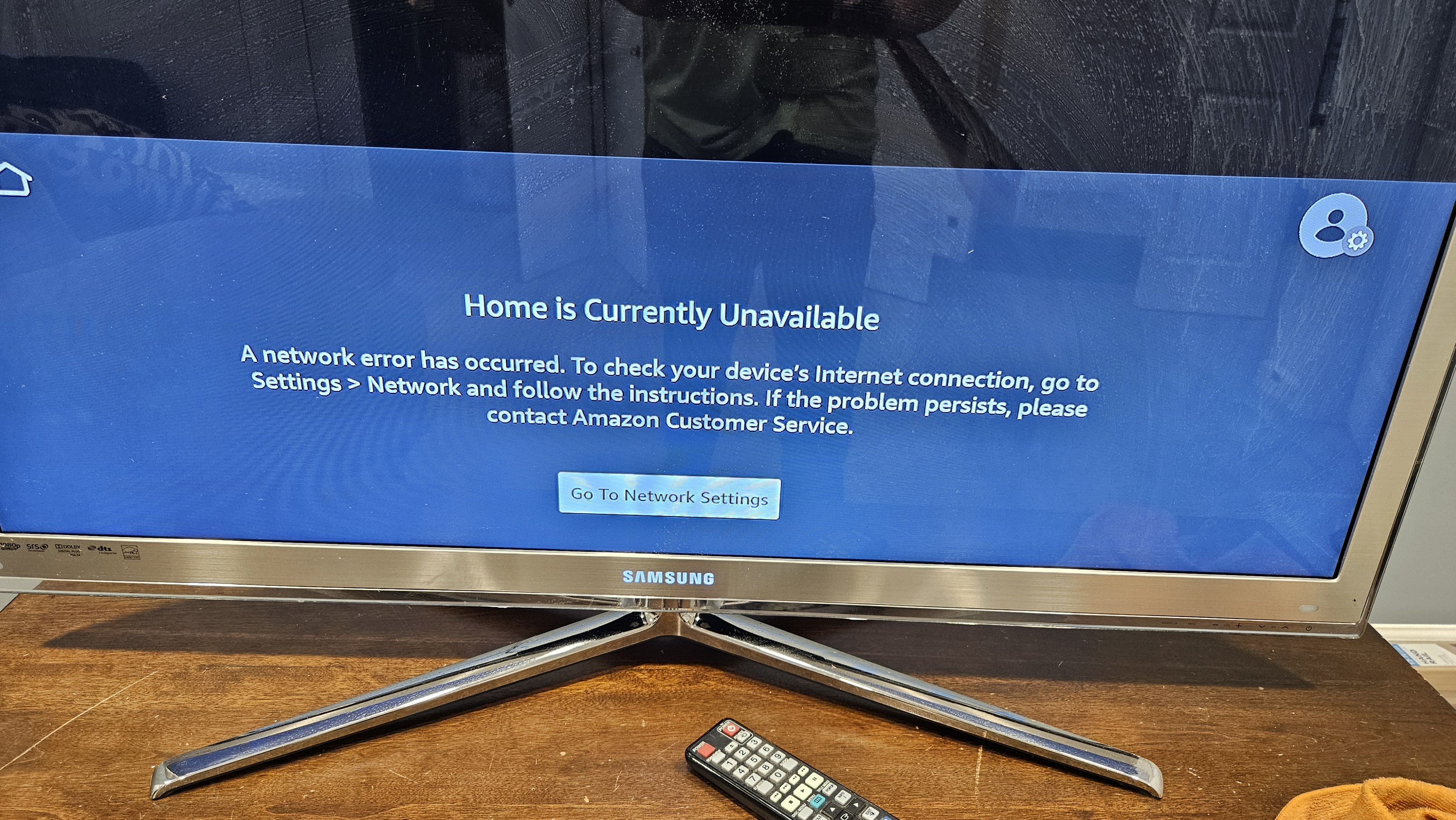 How do I fix a Home is Currently Unavailable internal error
