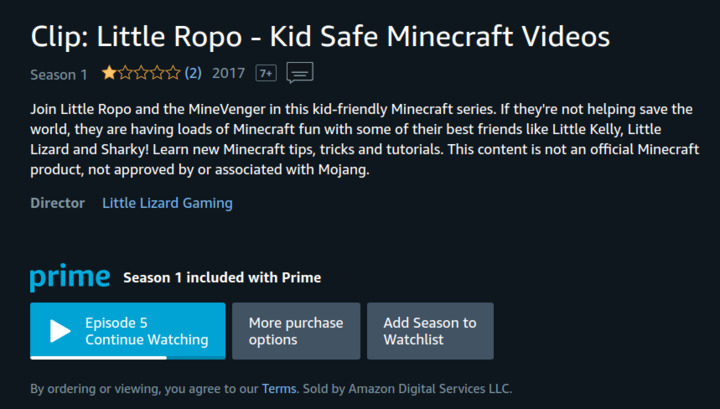 Blocking Specific Shows From Kids - prime video clip roblox game time